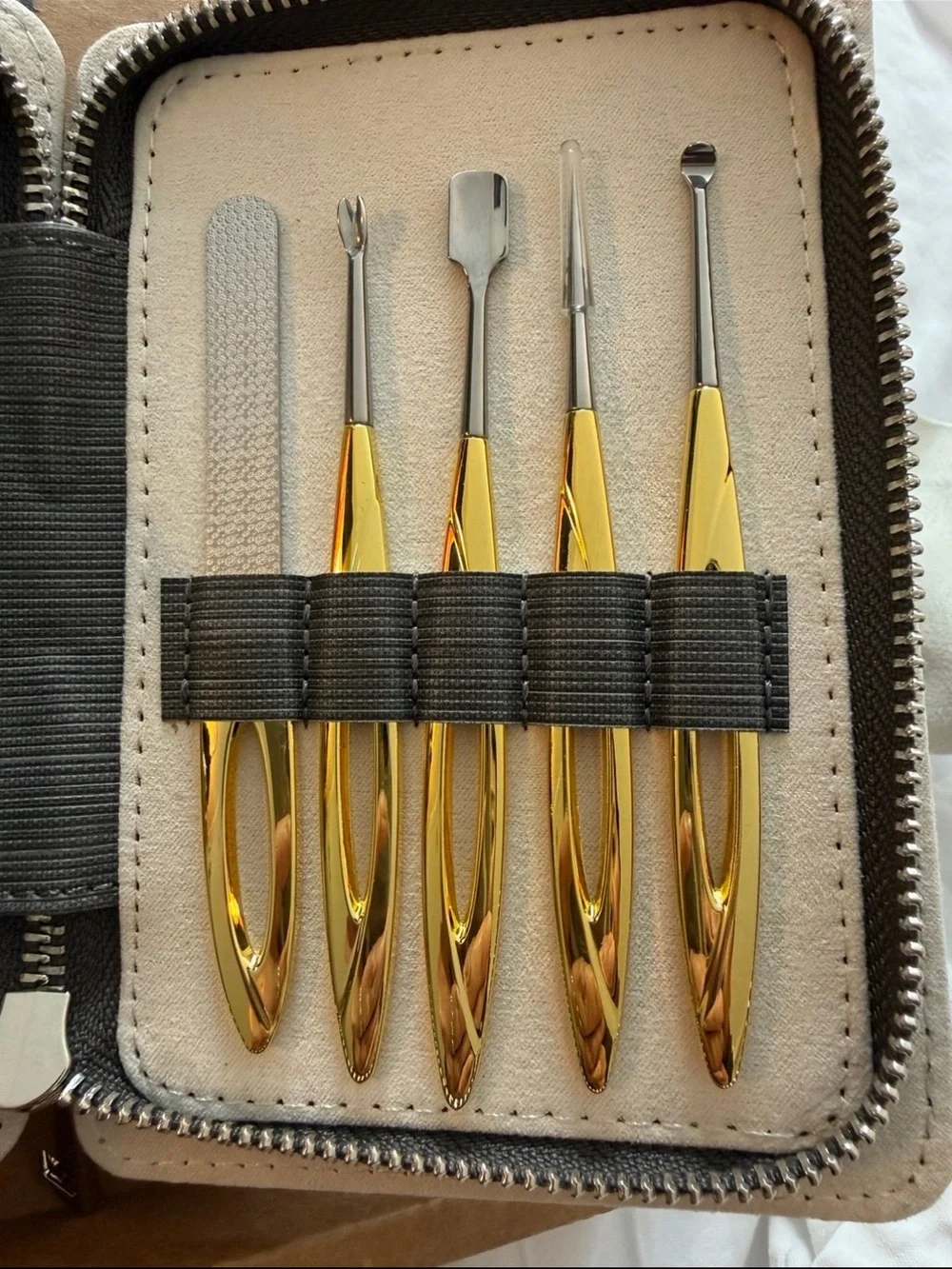 9 Pcs manicure pedicure set nail clippe